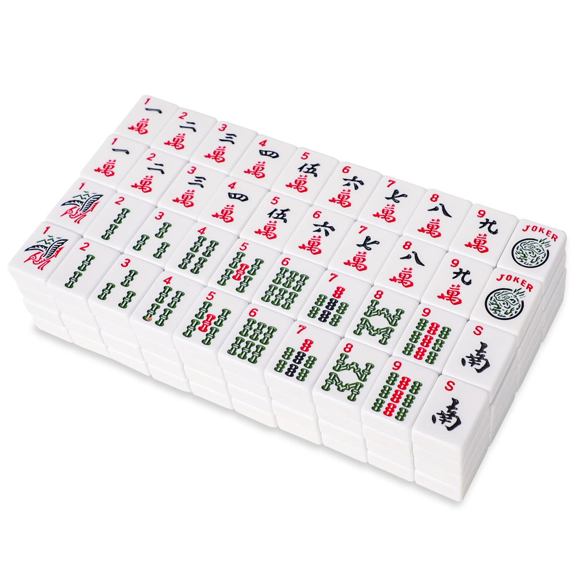GUSTARIA mahjong tiles tiles-only packaging for flexible setups.