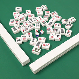 GUSTARIA multi-game table mat supports mahjong poker dominoes dice and board games.
