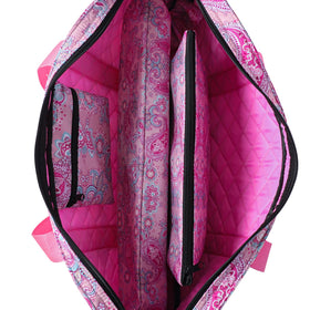 GUSTARIA padded interior protects mahjong racks and pushers during travel