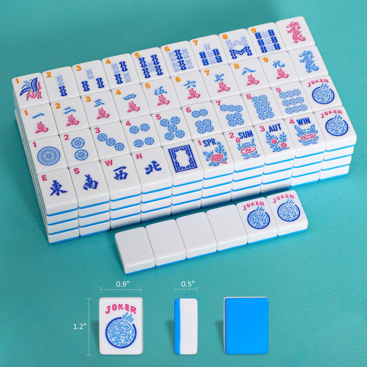 GUSTARIA replacement jokers and blank tiles, easy replenishment