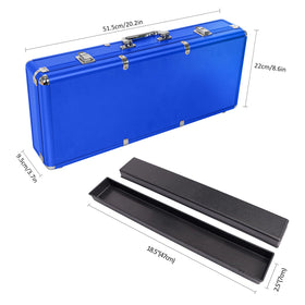 Two trays with lids hold tiles securely during transport