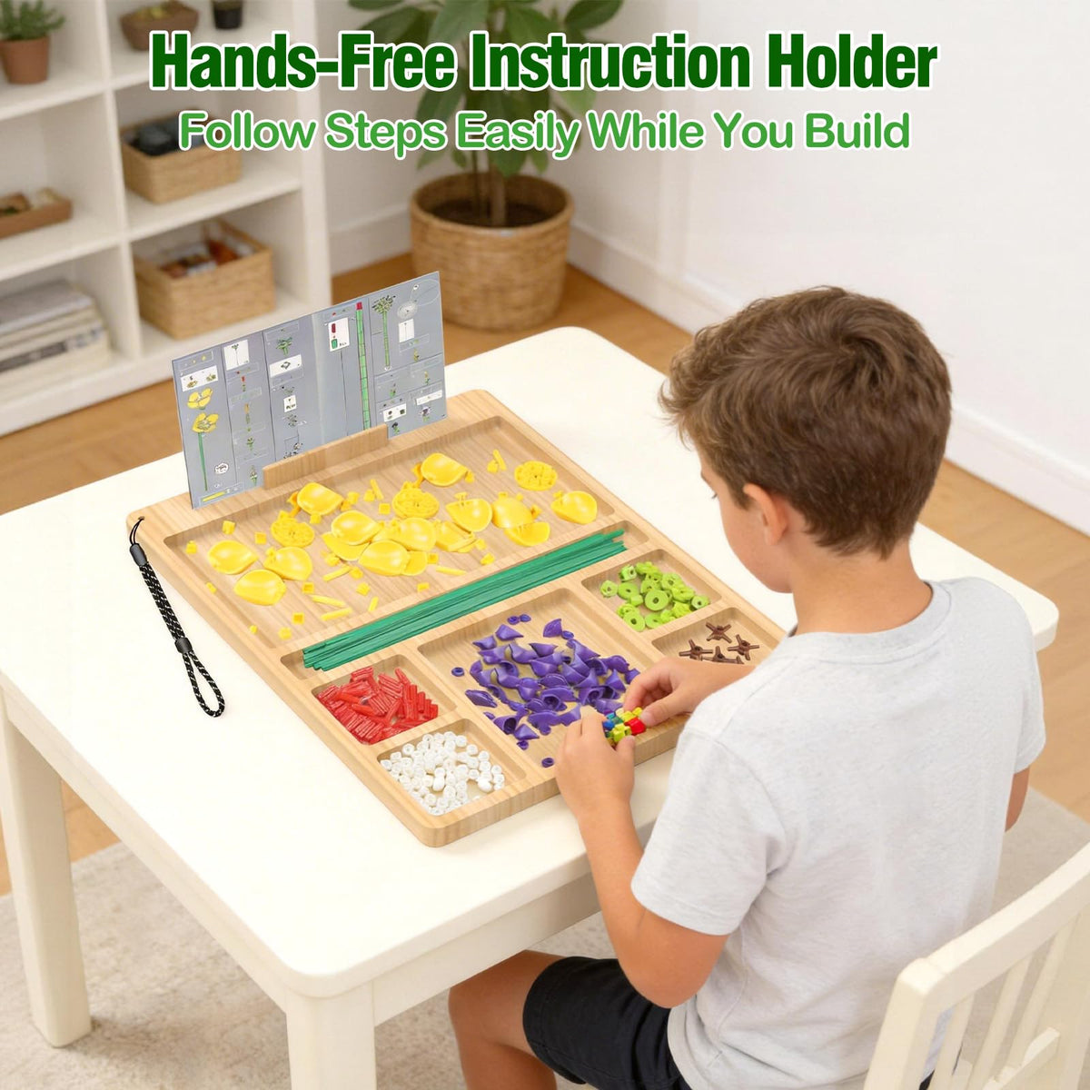 GUSUCIN premium wood construction with smooth edges for safety.