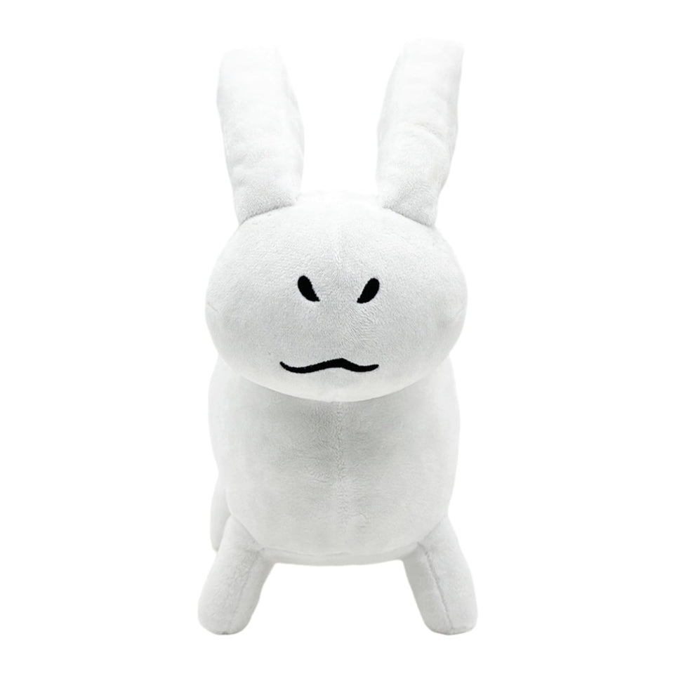 GUUZOGG Gubby plush front view shows soft, cuddly fabric for cozy gaming nights.