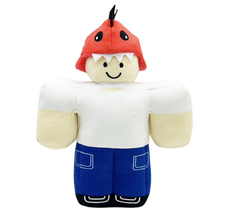 GUUZOGG Dino Kid plush from 99 Nights in the Forest, ideal as a desk buddy or shelf display