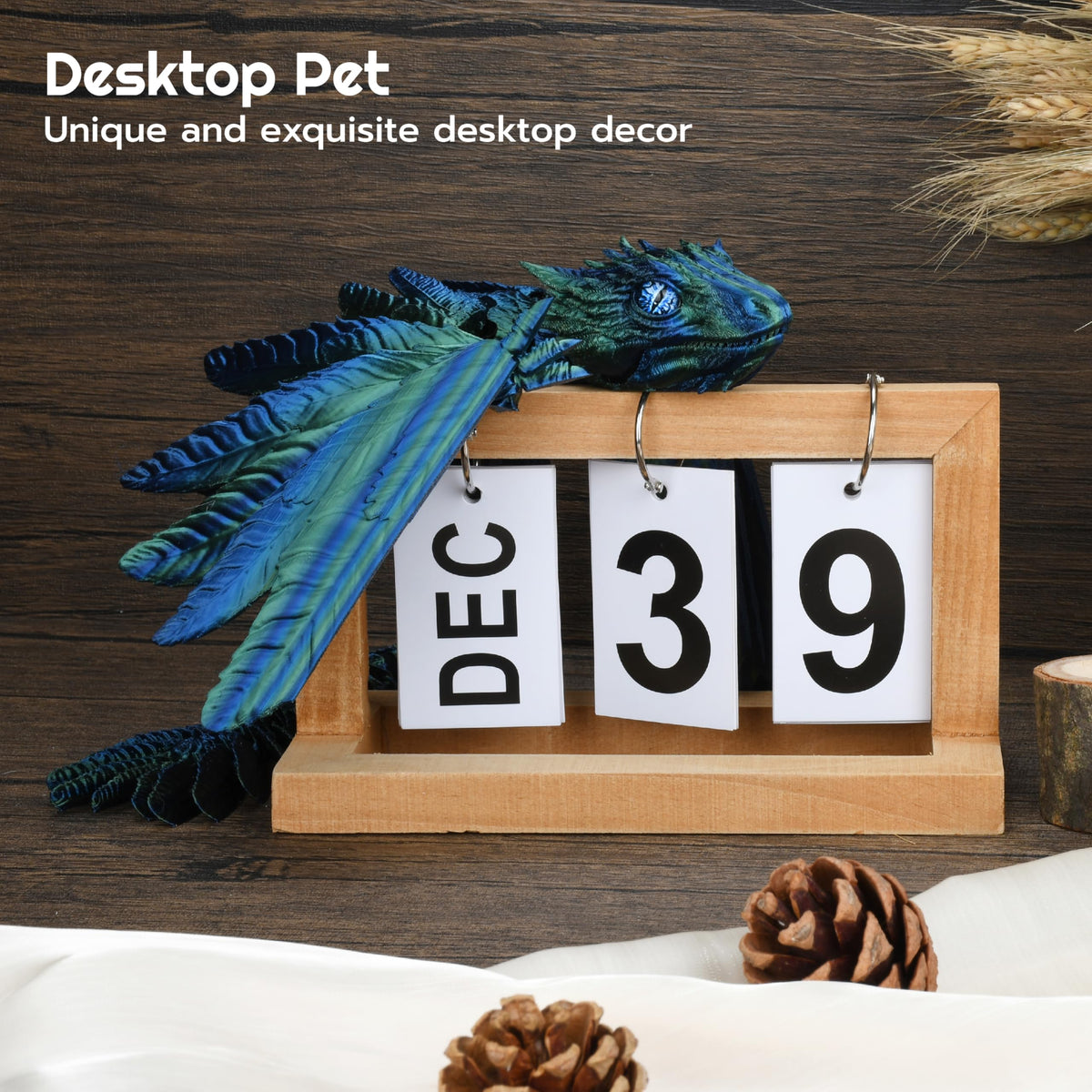 Guwewu Feathered Wyvern Dragon shows the 3D print process and texture.