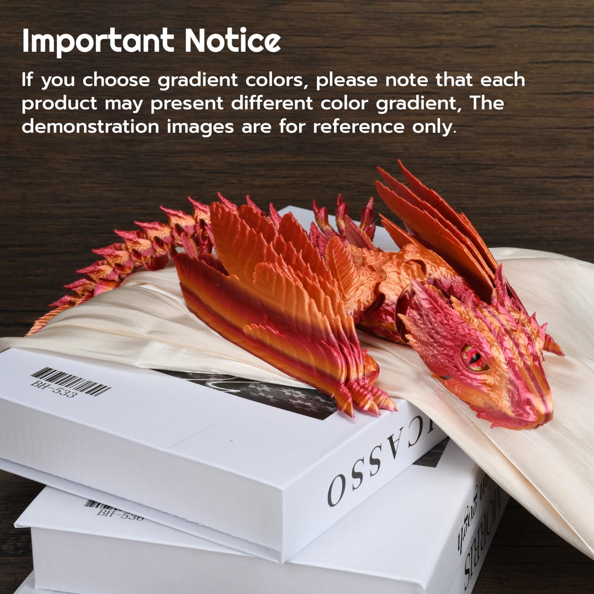 Stormcrest Dragon enhancing desk decor with fantasy flair