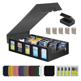 Gvirtcoz collectible card case with handle keeps cards portable and protected