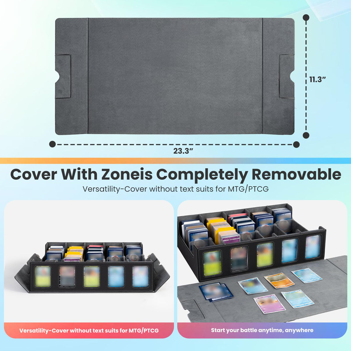 Gvirtcoz five card holders organize multiple sets for quick retrieval