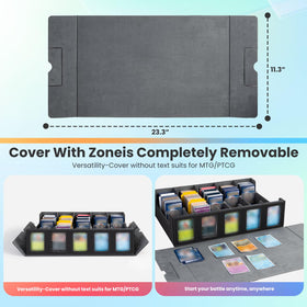 Gvirtcoz five card holders organize multiple sets for quick retrieval
