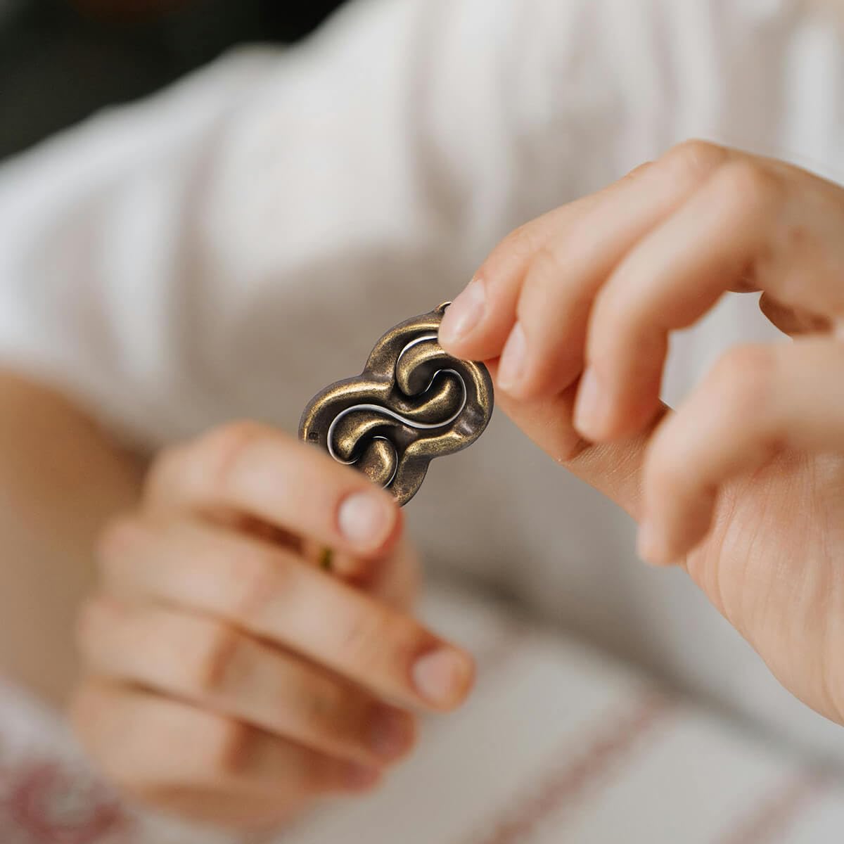 GVKES premium metal puzzle delivers tactile satisfaction and durable quality for repeated use.