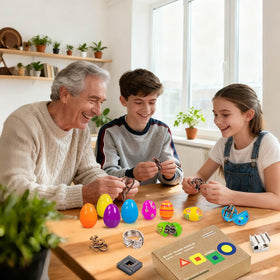 GVKES surprise eggs unboxing reveal adds intrigue and anticipation for puzzle enthusiasts.