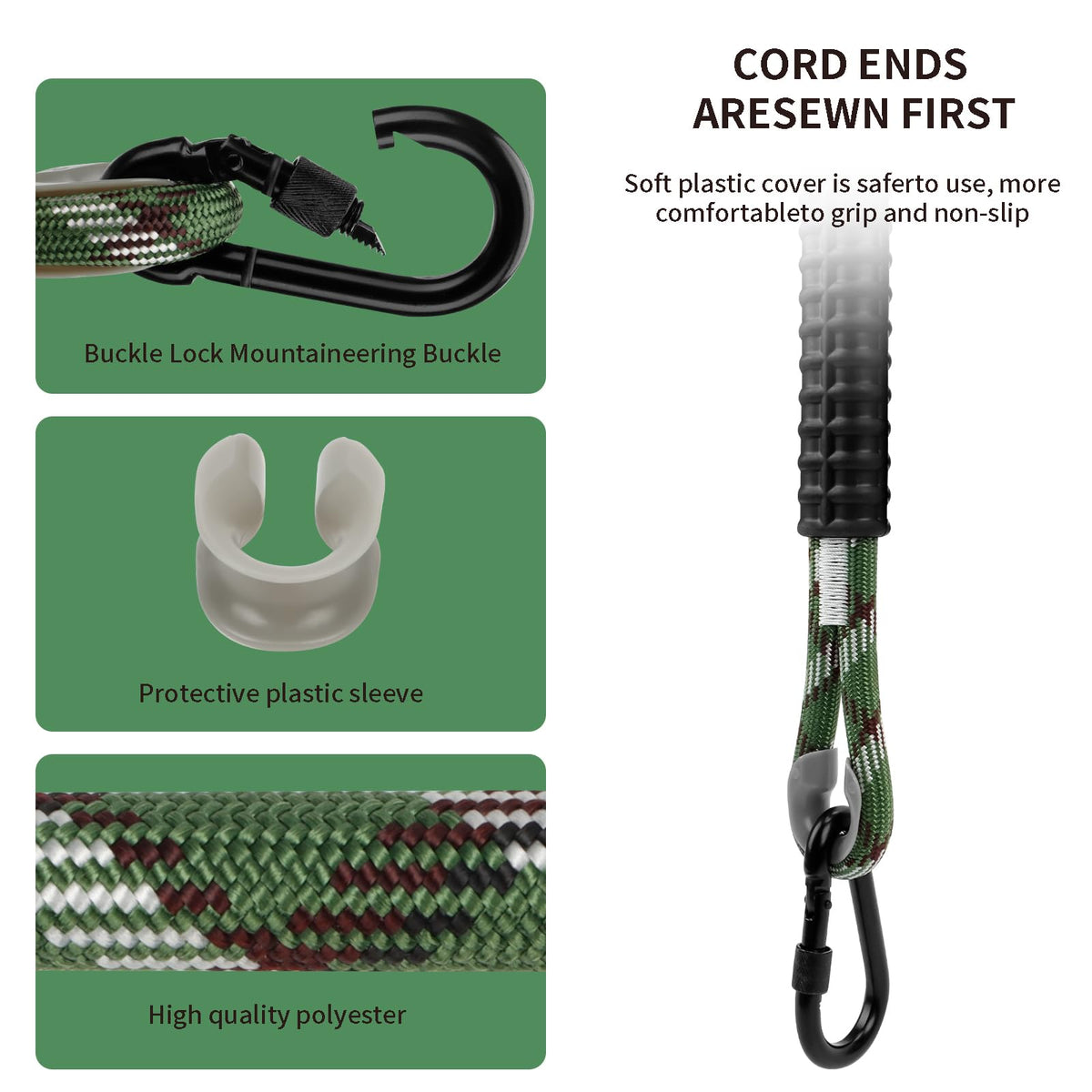 GW Gwongvvei easy installation wraps around a tree branch for quick, tool-free mounting.