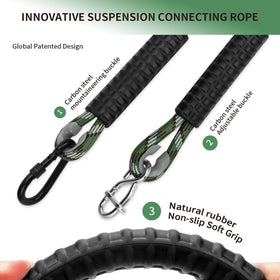 GW Gwongvvei wear-resistant rope pads extend rope life and protect hands while swinging.