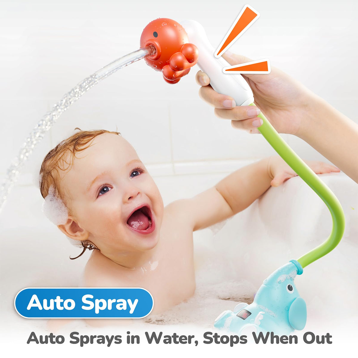 G-WACK three cartoon sprayers brighten bath time and rinse options