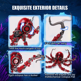 GXJTYYBS octopus kit includes step-by-step instructions for guided assembly