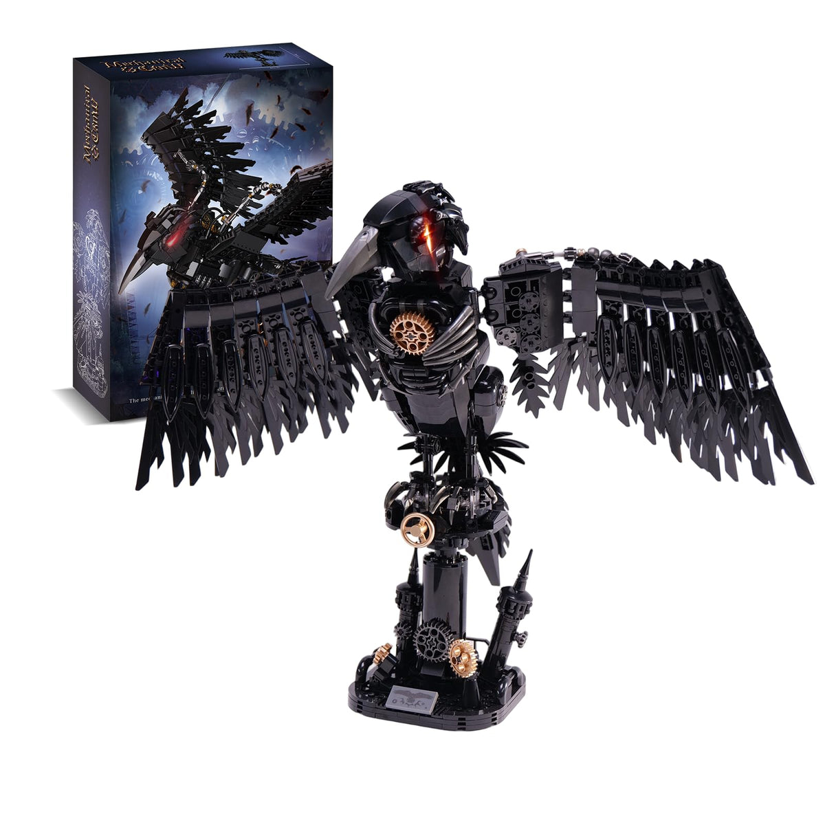 GXJTYYBS Ideas Magic Raven Building Set during assembly promotes focused creativity.