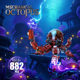 GXJTYYBS octopus tentacles bending options illustrate flexible mechanics for curious builders