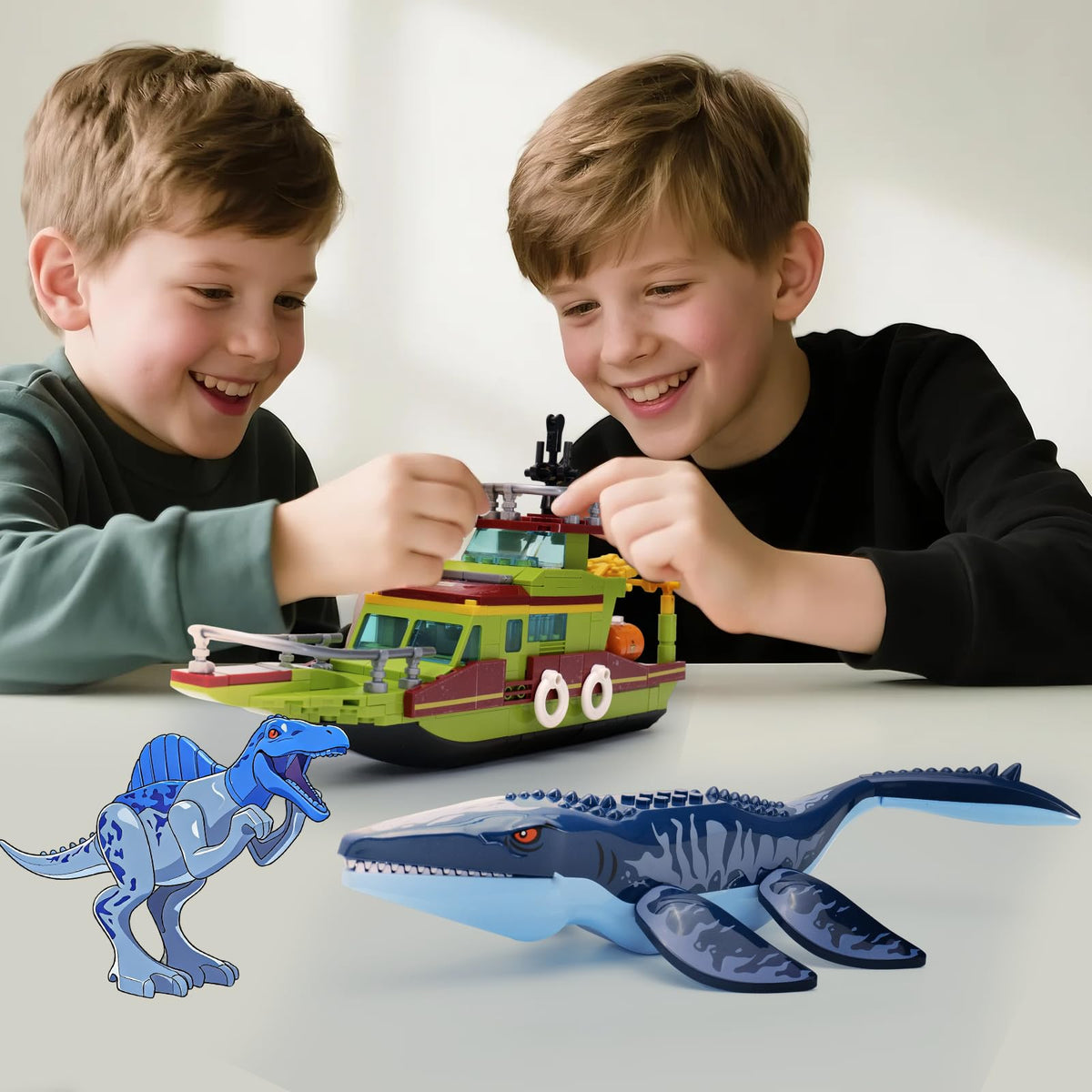 GXJTYYBS Color instruction guide enables precise, kid-friendly builds.
