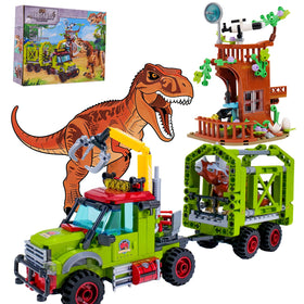 GXJTYYBS Jurassic dinosaur ideas building set for imaginative play and hands-on learning