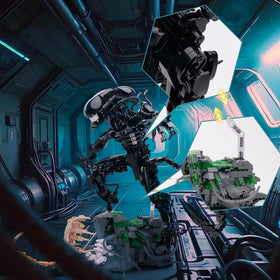GXJTYYBS scorpion-like creature detail adds texture and atmosphere to the scene