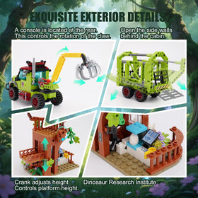 GXJTYYBS Triceratops figure enhances tactile building and dinosaur exploration