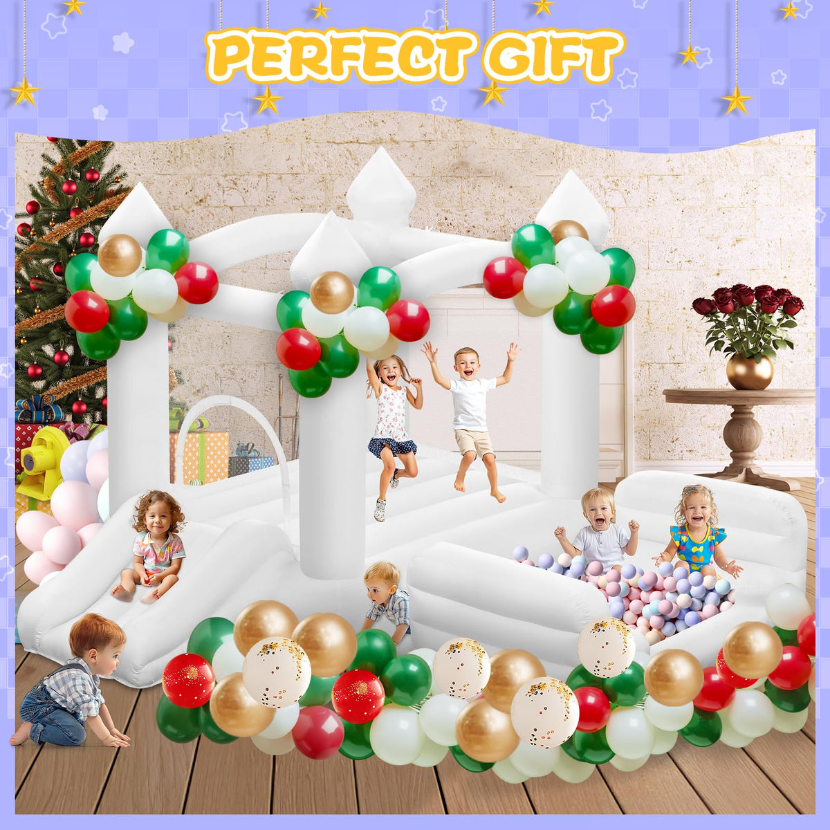 GYMMALL versatile bounce house for indoor and outdoor celebrations