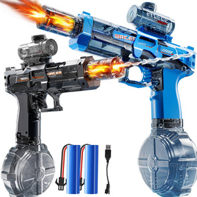GYYCKTD glowing water squirter for beach games with bright spray.