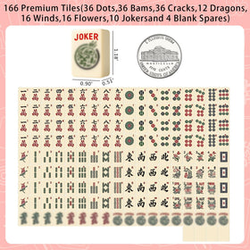 GZIXBDA Rollable mahjong mat keeps play quiet on the go