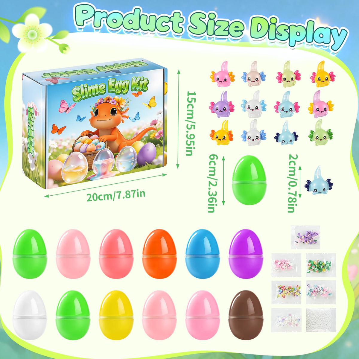 GZJQW color-mixing axolotl accessories image hints endless customization options