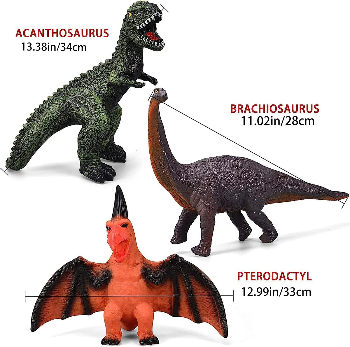 Gzsbaby Brachiosaurus dinosaur figure for large-scale pretend play.