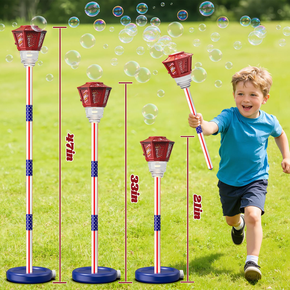 Gzsbaby bubble machine with lights and music enhances party ambience