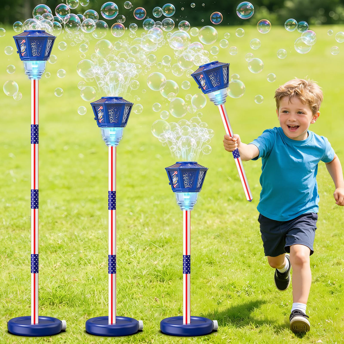 Gzsbaby bubble machine with lights and music adds vibrant atmosphere to parties.