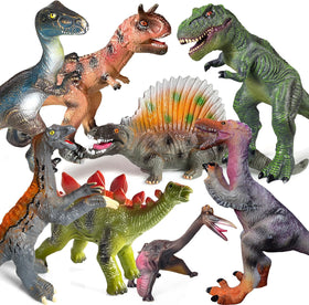 Gzsbaby Educational guidebook complements the dinosaur set for learning-inspired play.