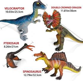 Gzsbaby Dilophosaurus jumbo figure for action-packed play and storytelling