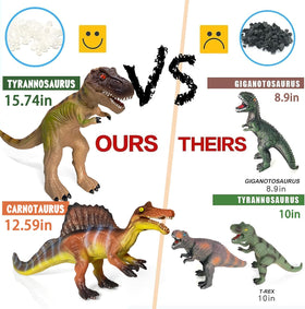Gzsbaby Velociraptor jumbo figure for speedy chases and dynamic play scenes