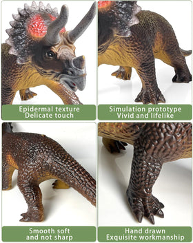 Gzsbaby Dinosaurs King Giant Triceratops inflatable setup with easy inflation