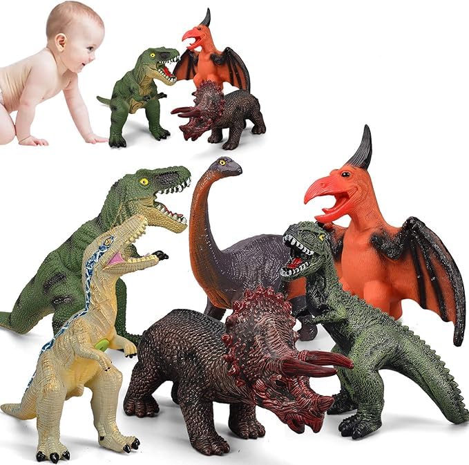 Gzsbaby Jumbo dinosaur set packaging for easy gifting and party fun.