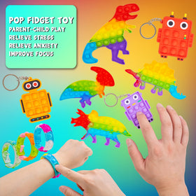 H-Partner stretchy grab hands soft stretch toys for giggles