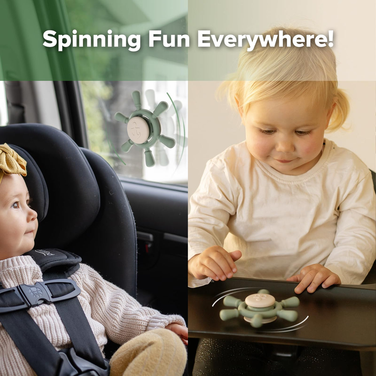 Haakaa soft silicone material close-up emphasizing safety for toddlers.