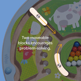 HABA Busy Board Wooden construction from sustainable materials lasts through many sessions