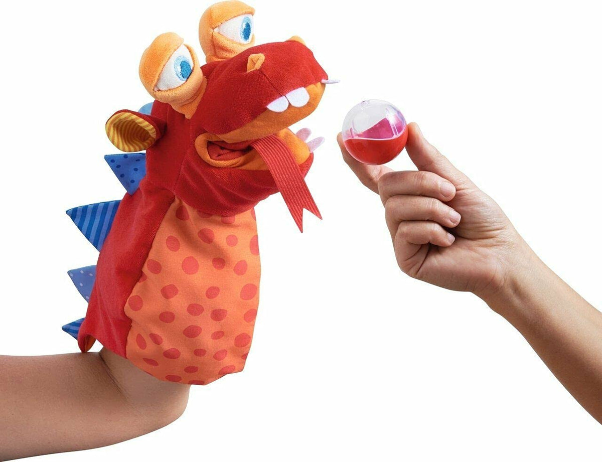HABA durable soft plush glove puppet built for busy preschool play