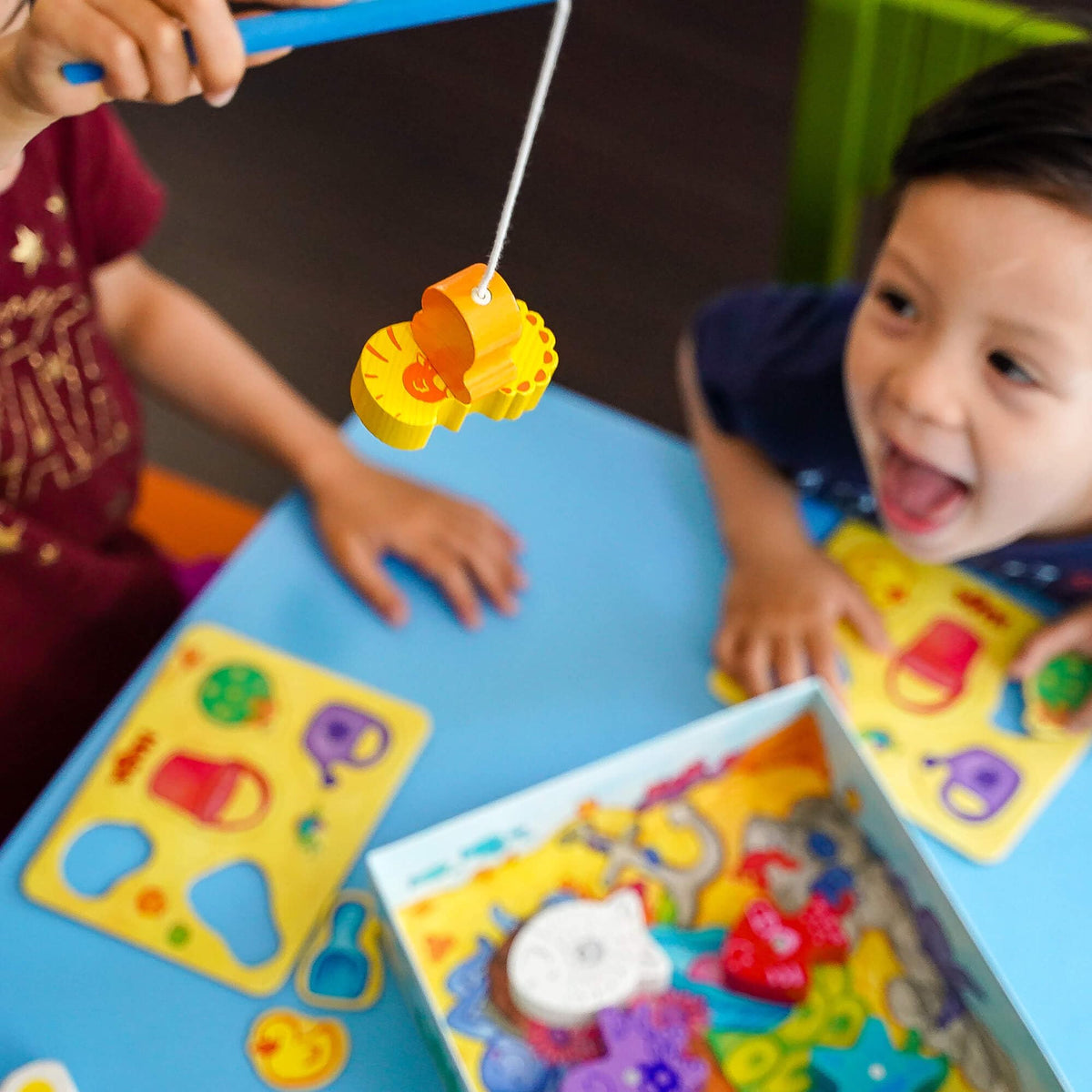 HABA Here Fishy Fishy German-made wooden toy for sustainable learning.