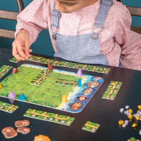 HABA Karuba grid-path strategy shows path building.