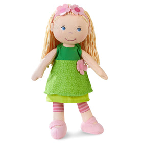 HABA Mali 12-inch doll with blonde hair and blue eyes for gentle play