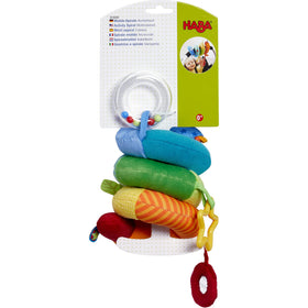 HABA Spiral textures and leaves encourage varied tactile exploration for babies