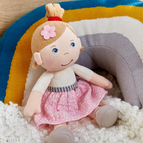 HABA Snug Up Lauren helps toddlers grow through gentle companionship.