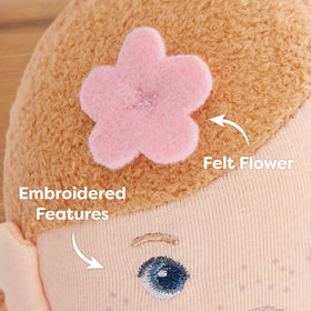 HABA Snug Up Lauren inspires imaginative pretend play and empathy.