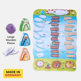 HABA toddler dice-race penguins promoting interactive play and cooperation