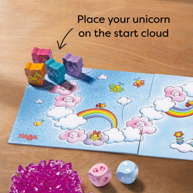 HABA Unicorn Glitterluck 10-minute playtime fits short, engaging family sessions