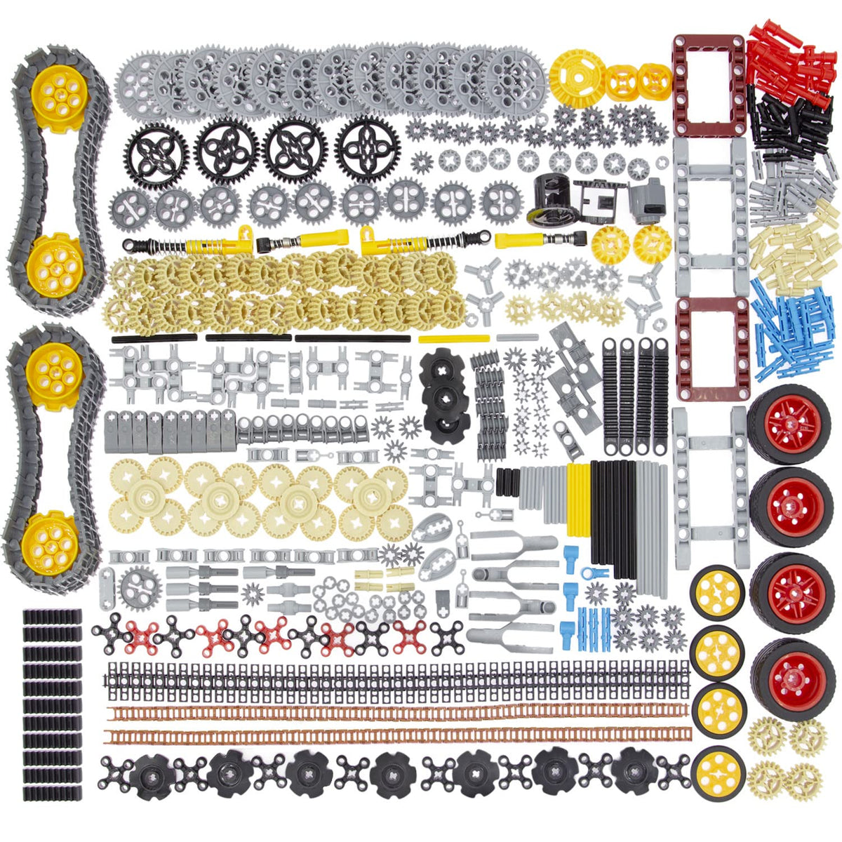 Habow 852-piece Technic parts kit for seamless project prototyping.